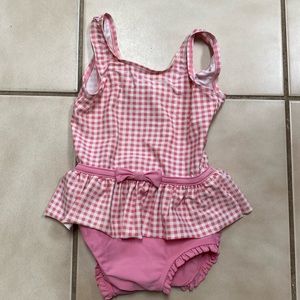 Ruffle Butts Pink & White 3T swimsuit 🩱